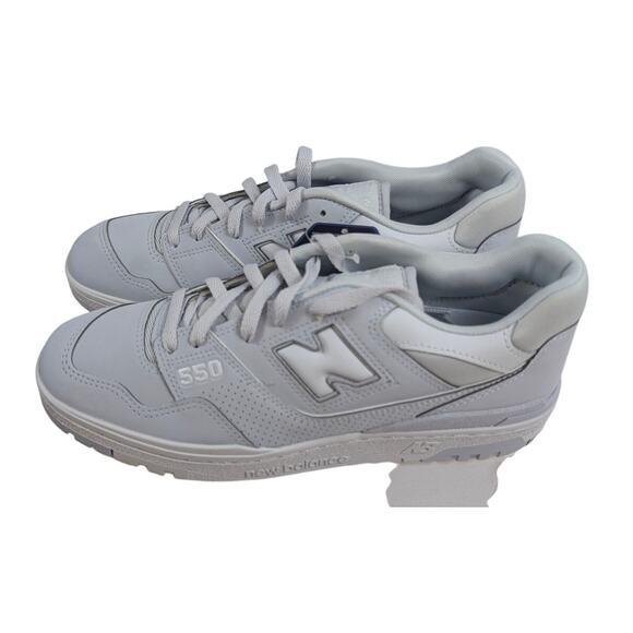 New Balance 550 Granite/Quartz Grey Mens 9.5 Ortholite Lightweight BB550HSB NWOB main image 6